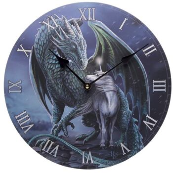 Lisa Parker Protector Magick Dragon & Licorne Horloge Image 2
