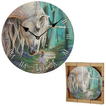 Horloge photo Licorne Lisa Parker Fairy Whispers 1