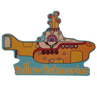 Reloj con imagen de Submarino Amarillo de The Beatles con licencia
