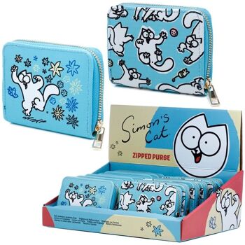 Petit porte-monnaie zippé Simon's Cat 2021 1