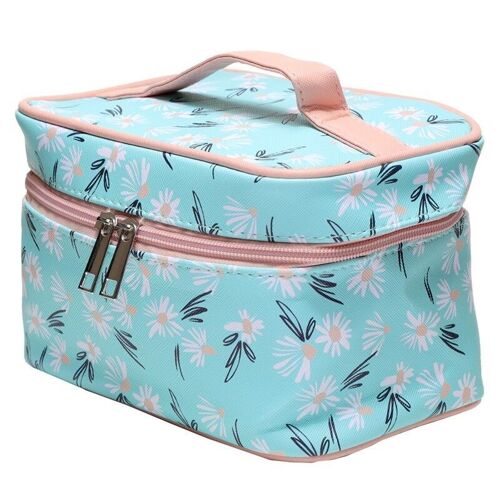 Daisy Lane Zip Around Make-up Bag with Handle