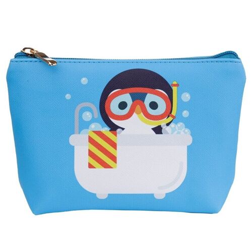 Adoramals Penguin Small PVC Toiletry Makeup Wash Bag