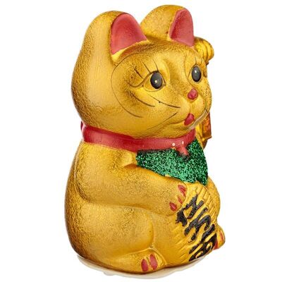 Maneki Neko Lucky Waving Cat mediano