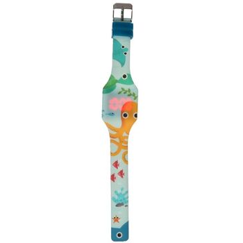 Montre numérique en silicone Splosh Sealife 3