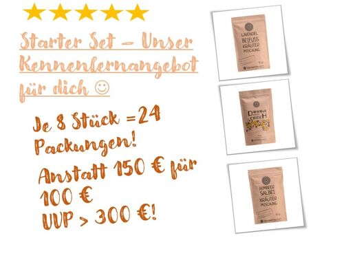 Starter Set von SpreeRauch - 24 Stück, die Original Kräutermischung für viele Verwendungsmöglichkeiten