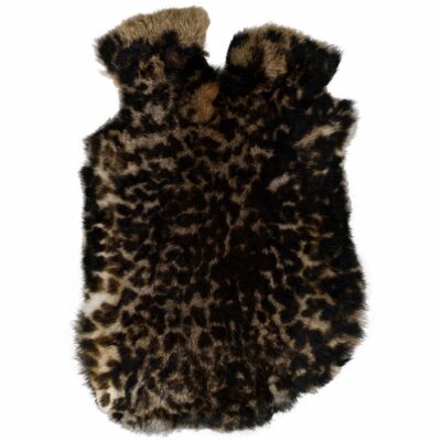 Rabbit fur Leopard