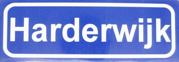 Aimant de réfrigérateur Panneau de ville Harderwijk 1