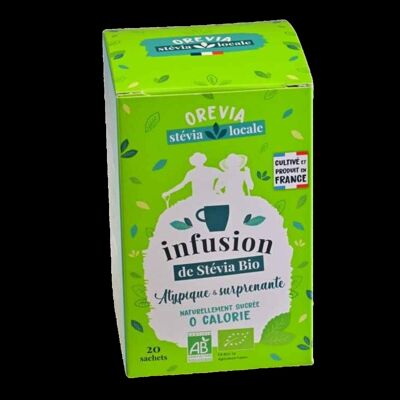 Pack 20 Infusettes - Organic French Stevia Leaves