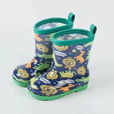 Green Savannah Rubber Boots