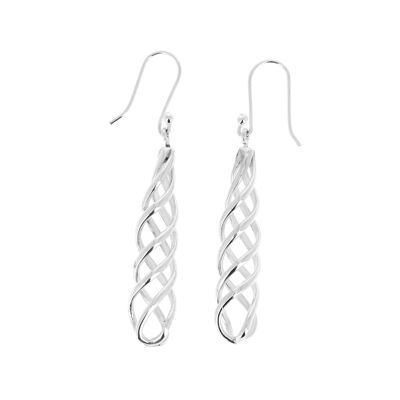 Boucles d'oreilles argent infinies