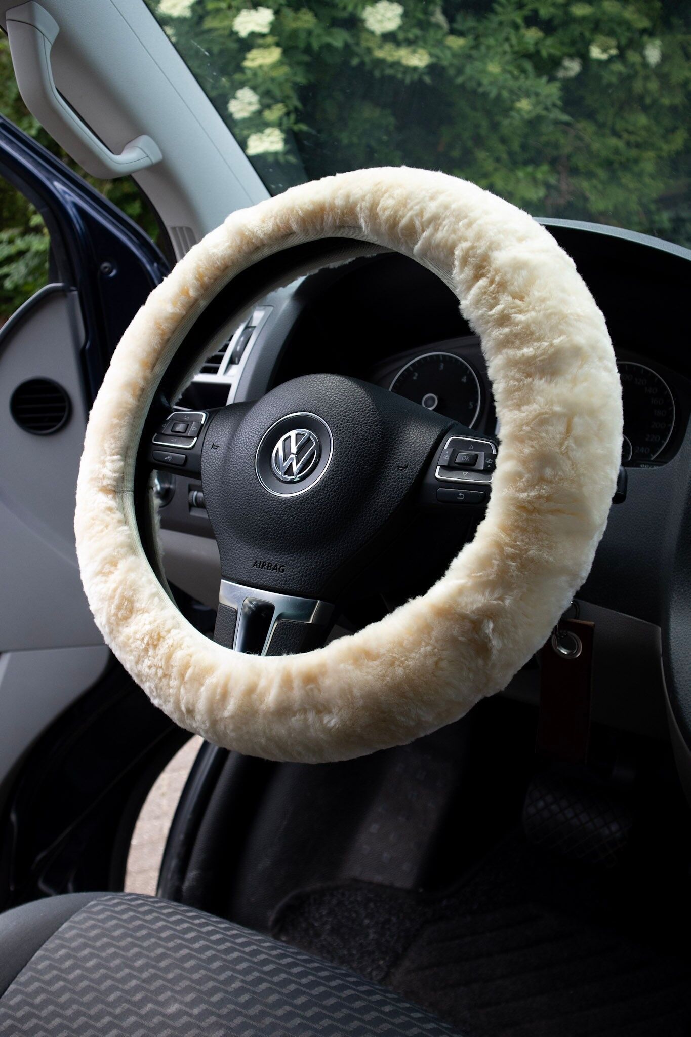 Lenkradbezug aus Lammleder | 4 Farben