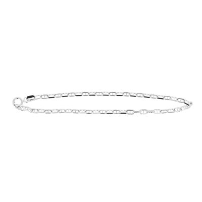 Silver chain bracelet 17 cm