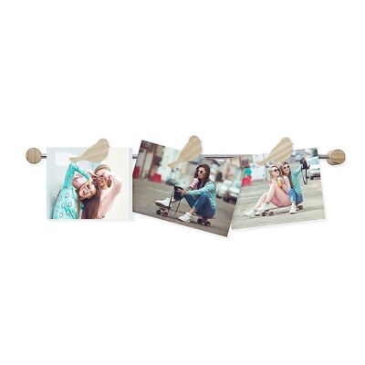 Photo Holder, Birdies, x3, Magnetic