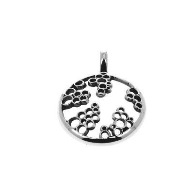 Pendentif en argent petites grappes