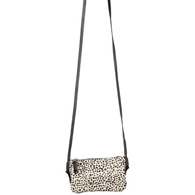 Koeienhuid clutch crossbody