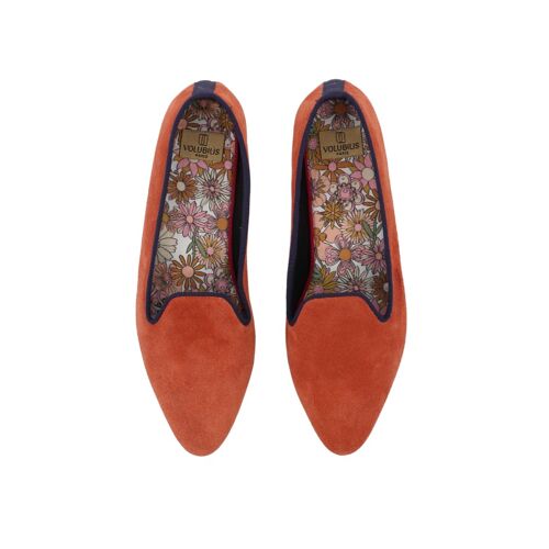 Slippers PIA cuir Fauve