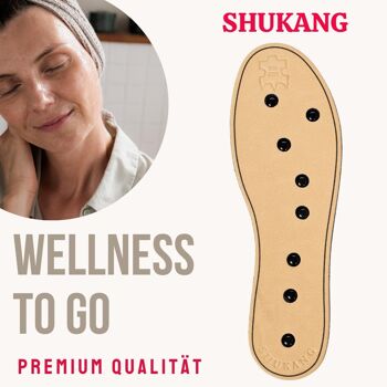 SHUKANG - la semelle intérieure brevetée pour la stimulation des zones réflexes du pied 6
