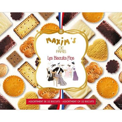 Box of 32 assorted biscuits - 200g