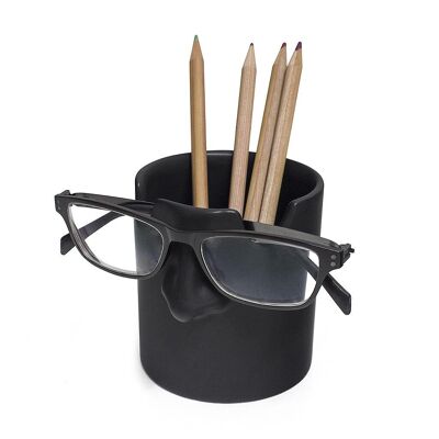 Porte-crayons et porte-lunettes, M. Tidy, noir