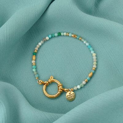 Bracelet Azur Vert d'eau