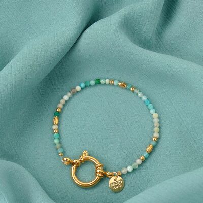 Bracelet Azur Vert d'eau