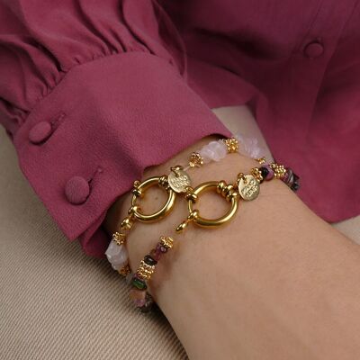 TIAMO Plum or Pink bracelet
