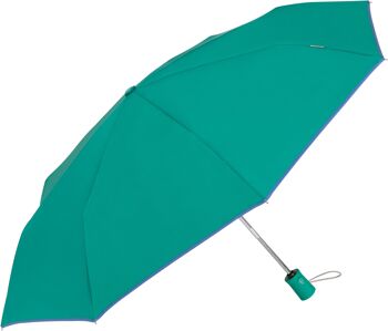 Parapluie pliant ouvert + fermé | UV+50 | Recyclé | Coupe-vent 3