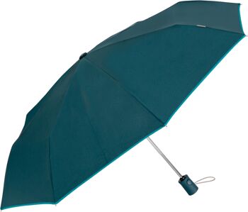 Parapluie pliant ouvert + fermé | UV+50 | Recyclé | Coupe-vent 11