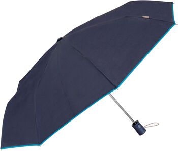 Parapluie pliant ouvert + fermé | UV+50 | Recyclé | Coupe-vent 12