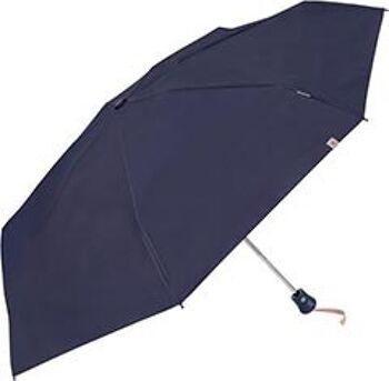 Mini parapluie ouvert et fermé | UV+50 | Recyclé | Coupe-vent 6