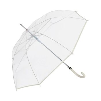 CLIMA Grand Parapluie Automatique Transparent | coupe-vent 2