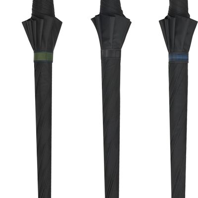 CLIMA Long Automatic Black Umbrella | windproof