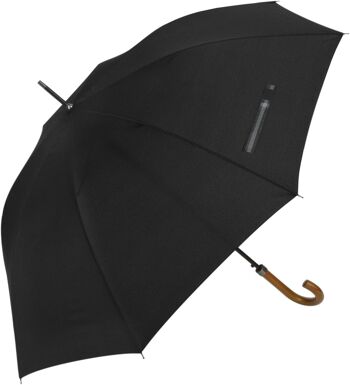 CLIMA Parapluie Long Automatique Noir | coupe-vent 2