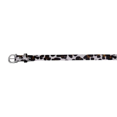 Cowhide Belt 20801 | Panther print | Size: 105