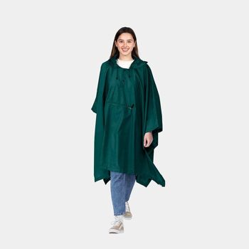 Poncho Imperméable Pliable CLIMA Bisetti Outfit - 1