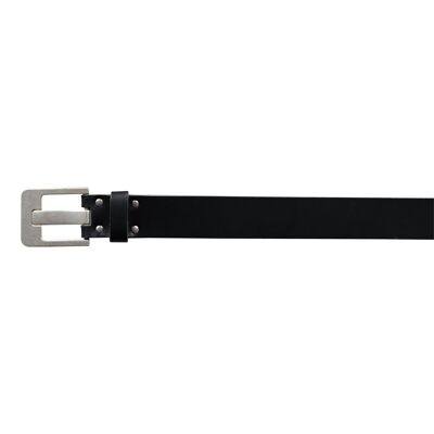 Ceinture en cuir 804561 | Noir | Taille: 95