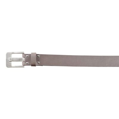 Leather Belt 804561 | Gray | Size: 85