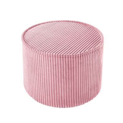 Pink Mousse Pouffe