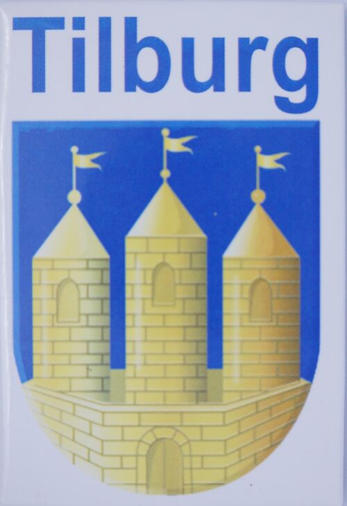 Fridge Magnet Coats of arms Tilburg