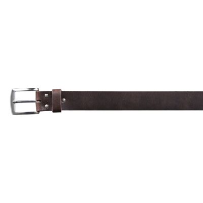 Leather Belt 12248 | Brown | Size: 85