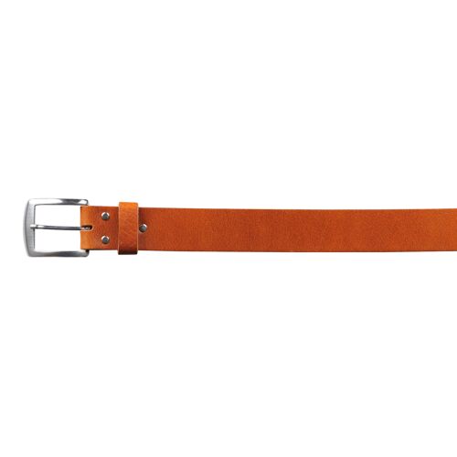 Leder Riem 12248 | Cognac | Maat: 85