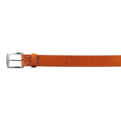 Leder Riem 12248 | Cognac | Maat: 85