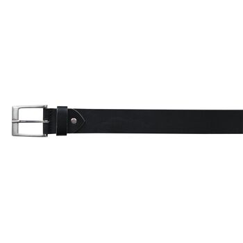 Ceinture en cuir 40504 | Noir | Taille: 95