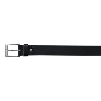 Leder Riem 40504 | Zwart | Maat: 105