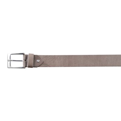 Leather Belt 40504 | Gray | Size: 85
