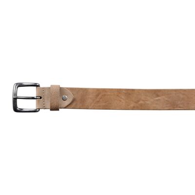 Leather Belt 40905 | Taupe | Size: 95
