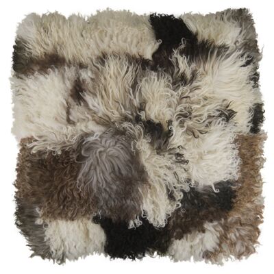 Curl Sheepskin Cushion | Size: 80x80