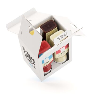 Brüsseler Ketjep-Geschenkbox CLASSICS – Vatertagsgeschenk für weniger als 15 €