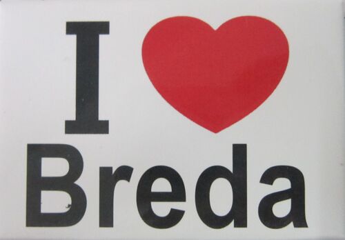 Fridge Magnet I Love Breda