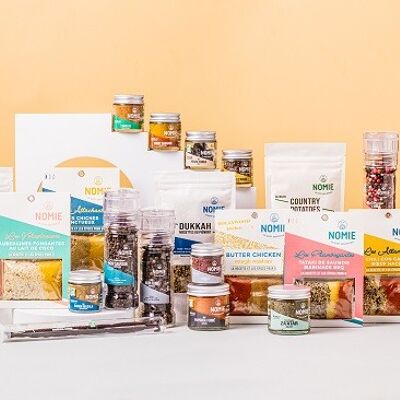 Insiders Pack: An extensive range of spices, mixes and peppers